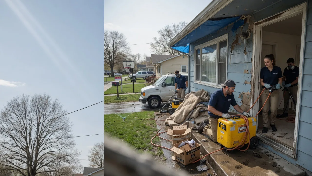 Basement Flood Cleanup in Glasgow, MT near me